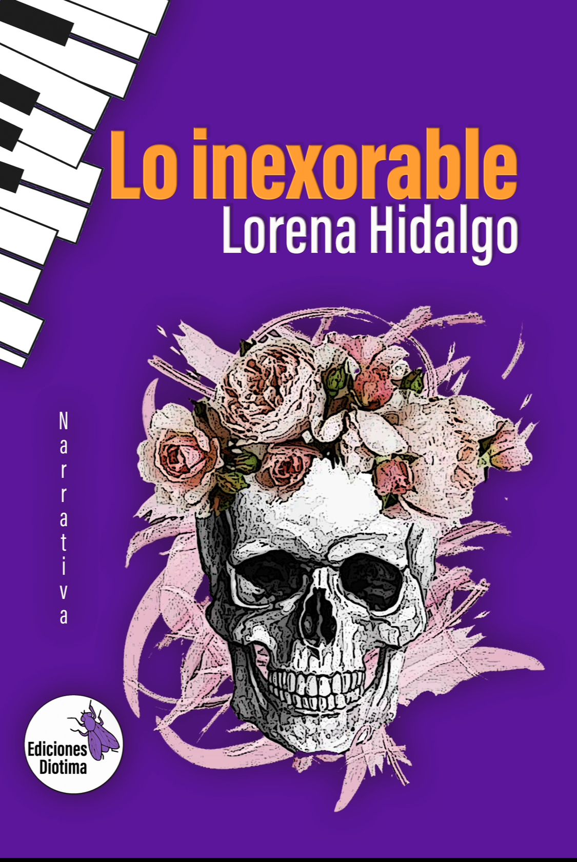 Tapa de Lo inexorable de Lorena Hidalgo